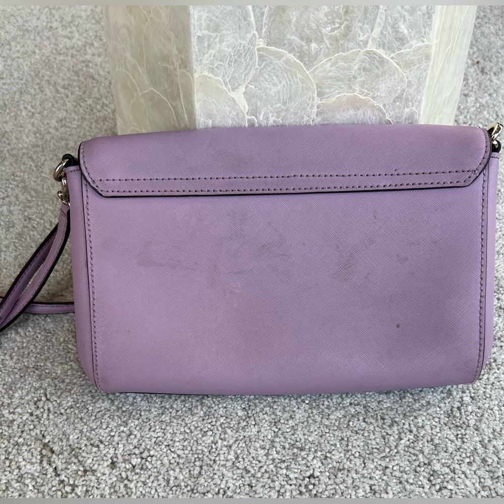 Kate Spade Lavender Crossbody Bag with Chain Strap - Picture 2 of 9